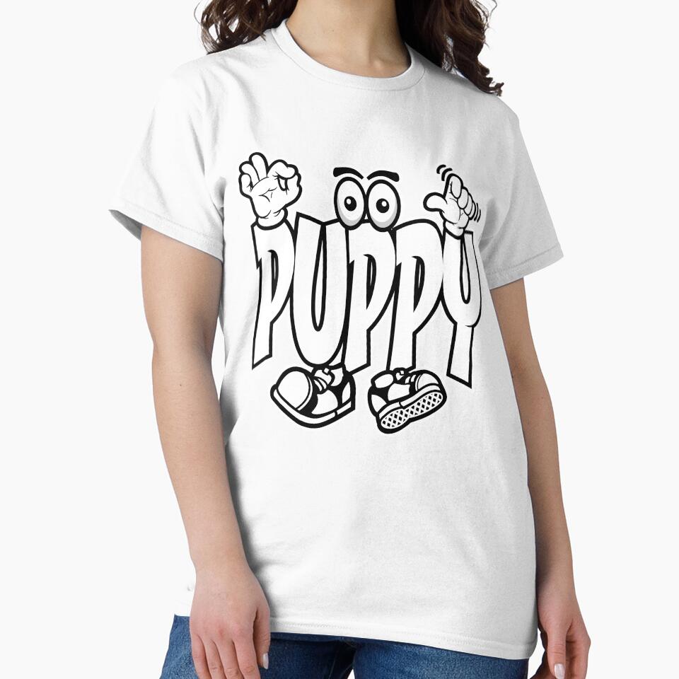 Puppy - PETS Character Bold Retro Graffitti by NFTWords