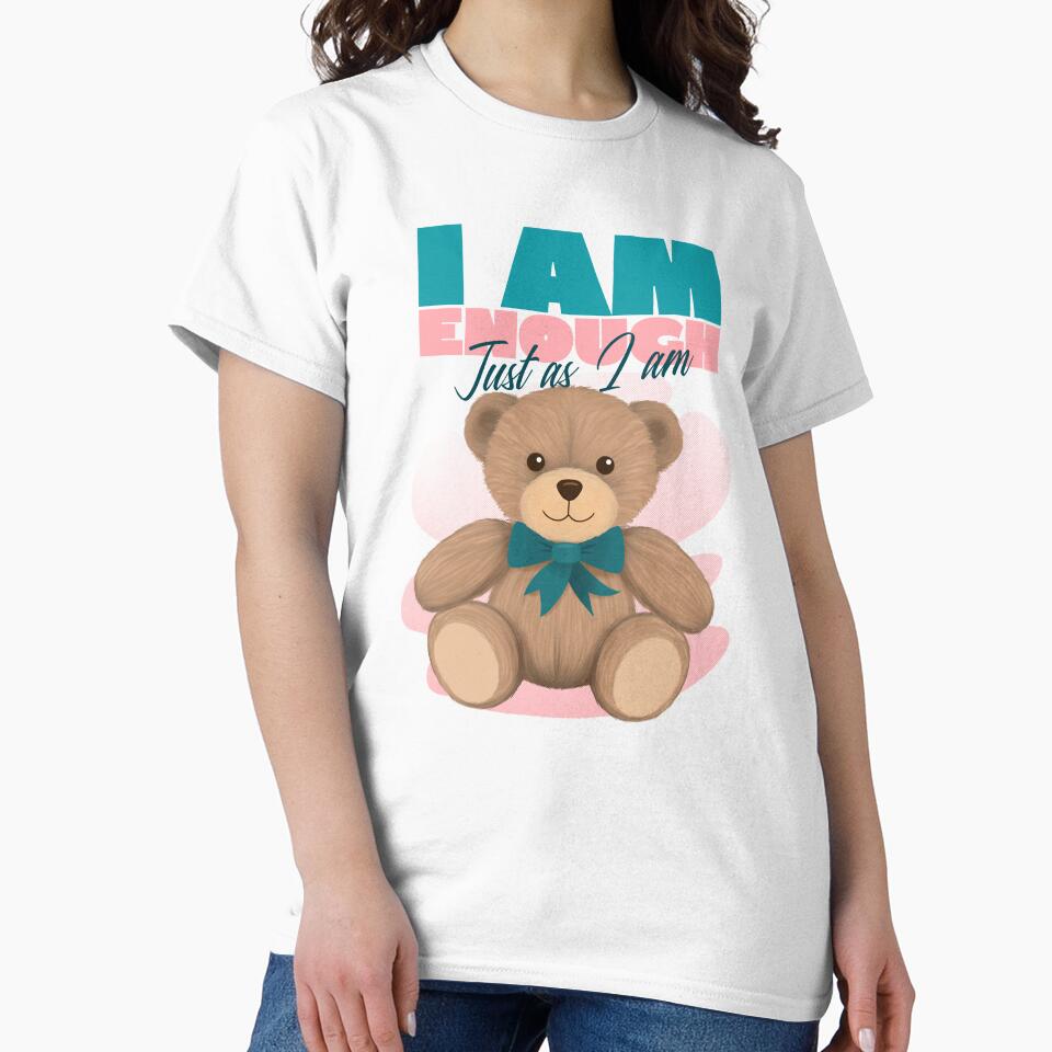 I am enough just as I am positive vibes affirmation manifestation mental health by SoulfulT