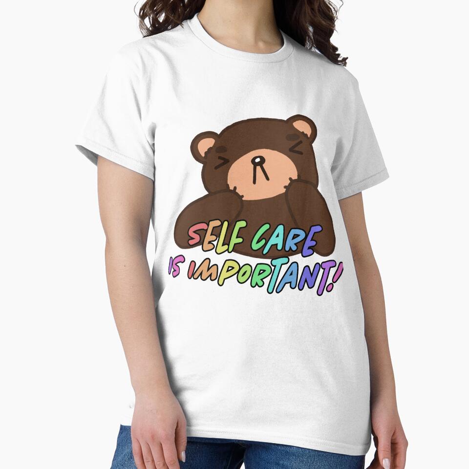 Self Care is Important - Bear Reminders by sticker-li