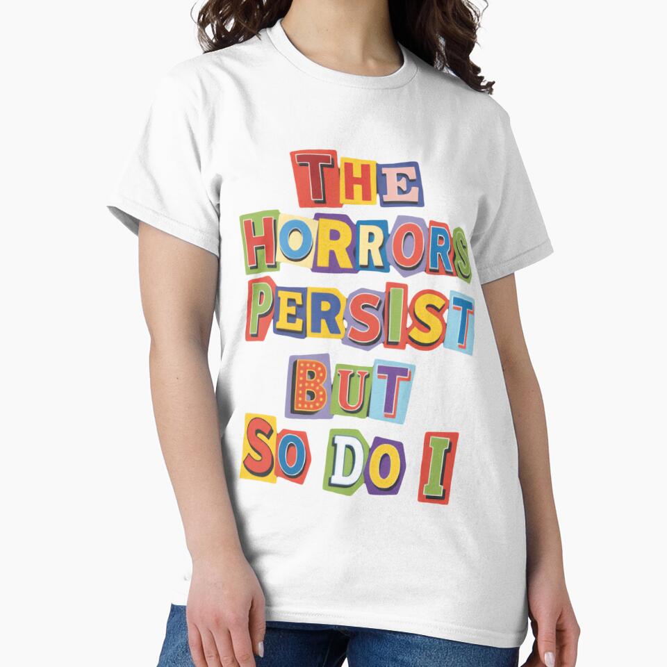 The Horrors Persist But So Do I Tall Rainbow Stack by SkeletonsDanger