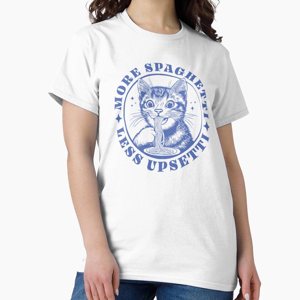 More Spaghetti Less Upsetti Cat Lovers by cafelab