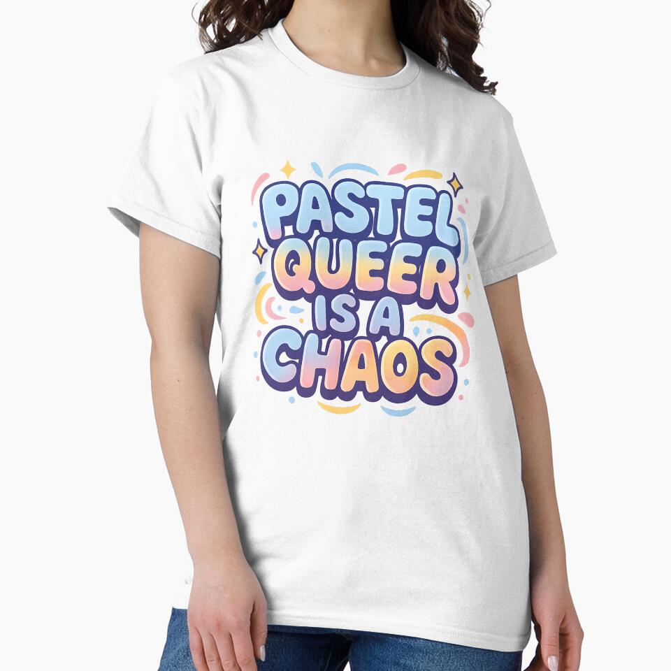 Pastel Queer Is A Chaos – Vibrant Typography by Haus Of Sin