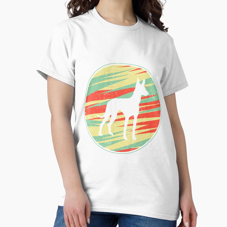 Pharaoh Hound Retro Vintage Silhouette Cute Dog Gift by Jocelyn221