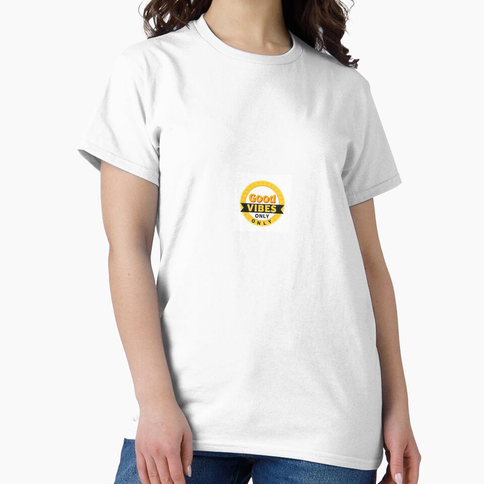 Good Vibes Only Motivational Retro Badge Vintage by Higherclothing