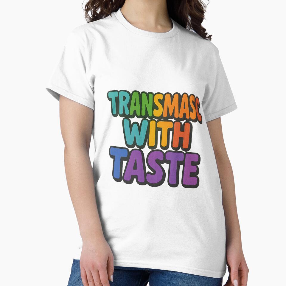 Transmasc With Taste – Bold Pride Typography by Haus Of Sin