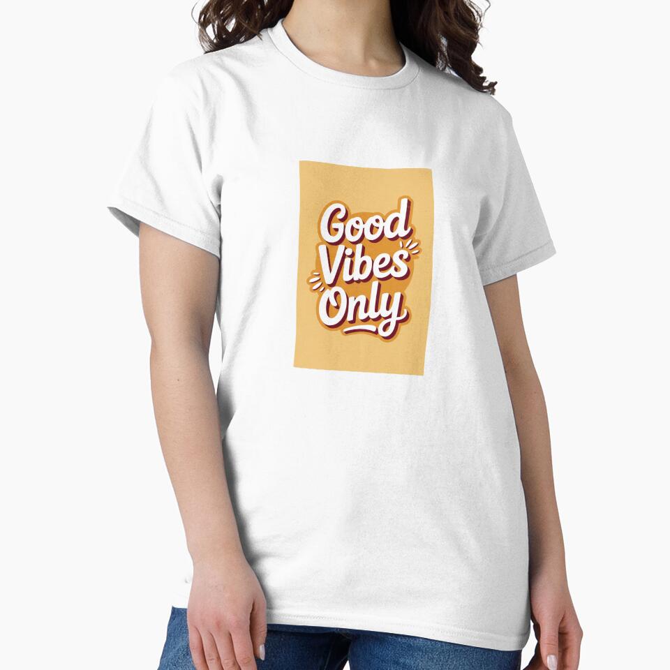 Good Vibes Only Positive Message by ShadowAndSlate
