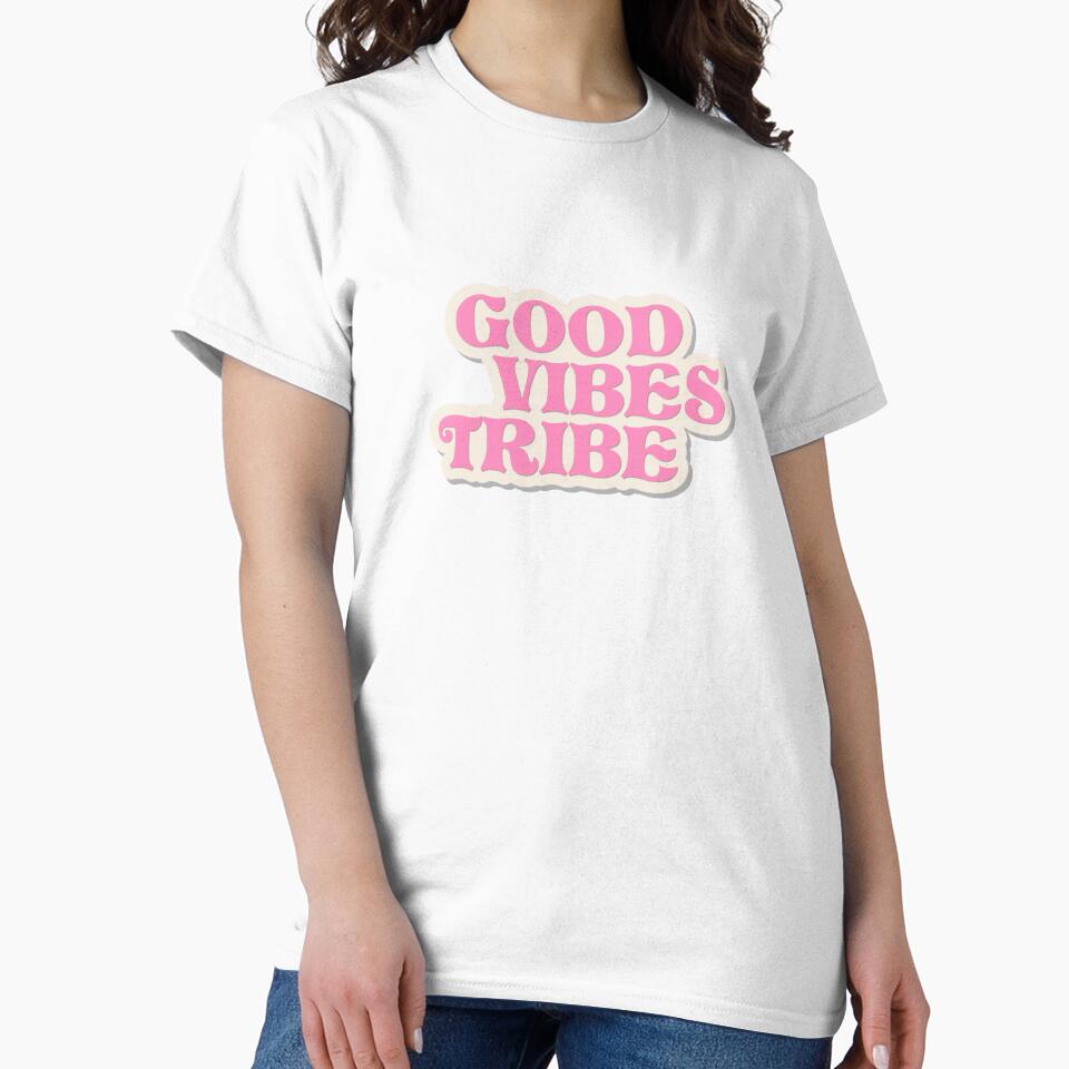 Good Vibes Tribe Vintage Typography by trepiu