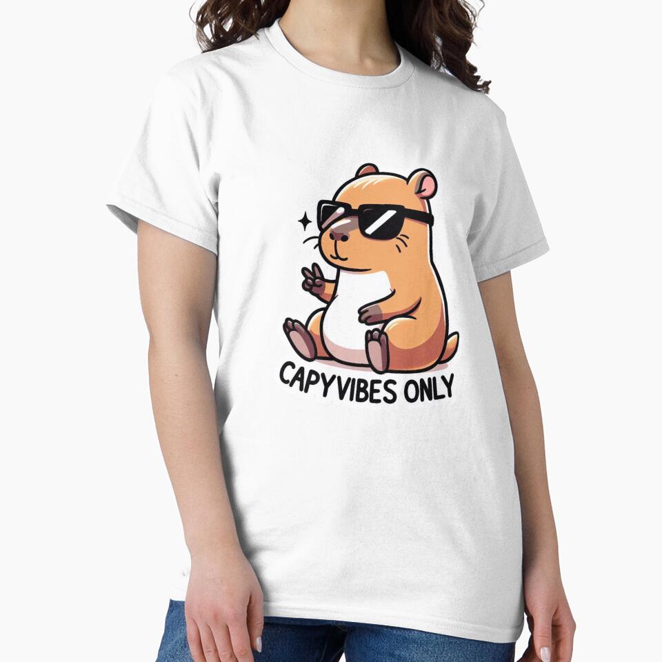 Capybara Vibes Only by MxDesign-RJ