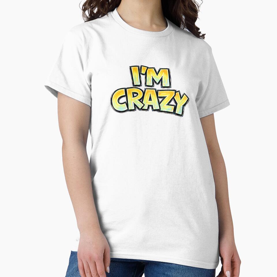 I’m Crazy – Hand Drawn Childlike Typography by Mac Sketches