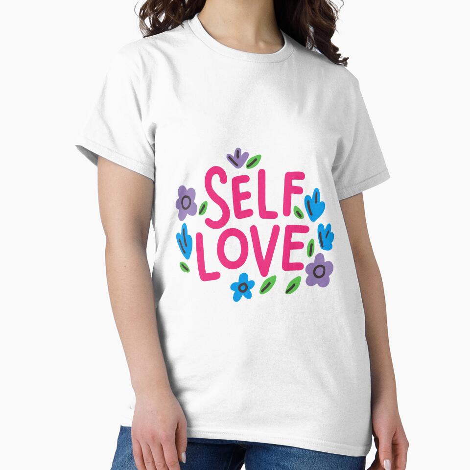 Self Love Pink Affirmation by tealborealis