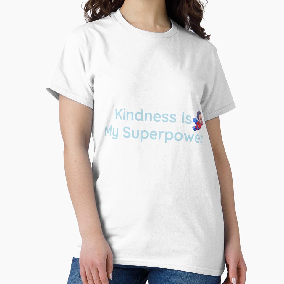 Kindness Is My Superpower Boy by Prints Shoppe