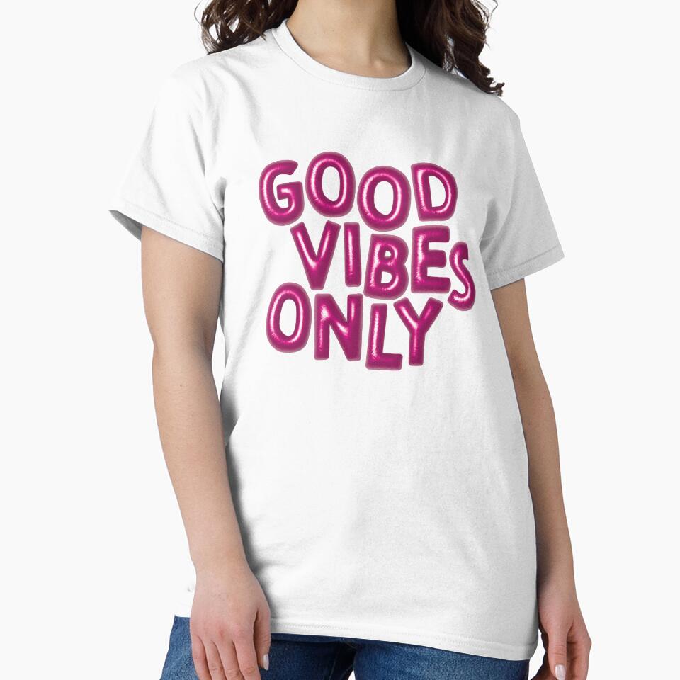 Good Vibes Only (Pink) by RanRanDesigns