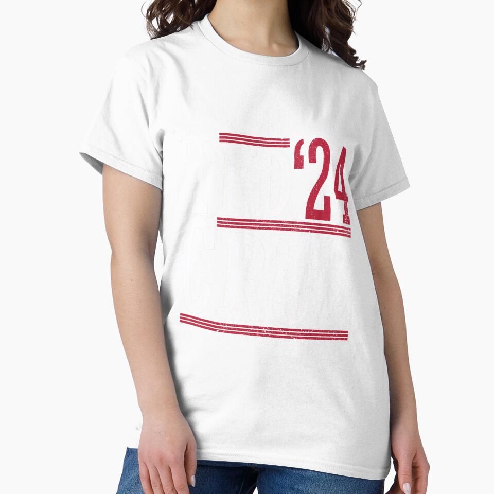 Red White Bold '24 Statement Gift by wyniadanesei