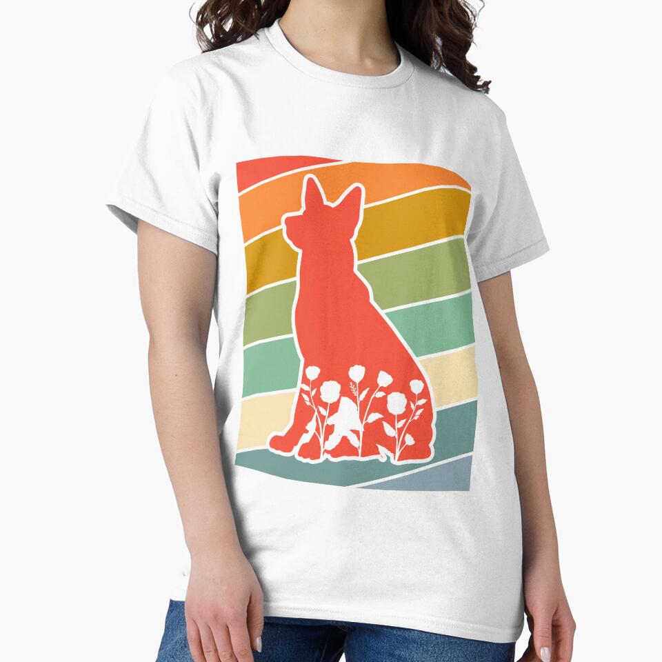 Floral dog apperal, Retro, Dog by Dandesin