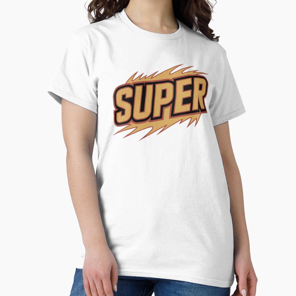 Super Lightning Typography Retro Power Aesthetic by Meivelle