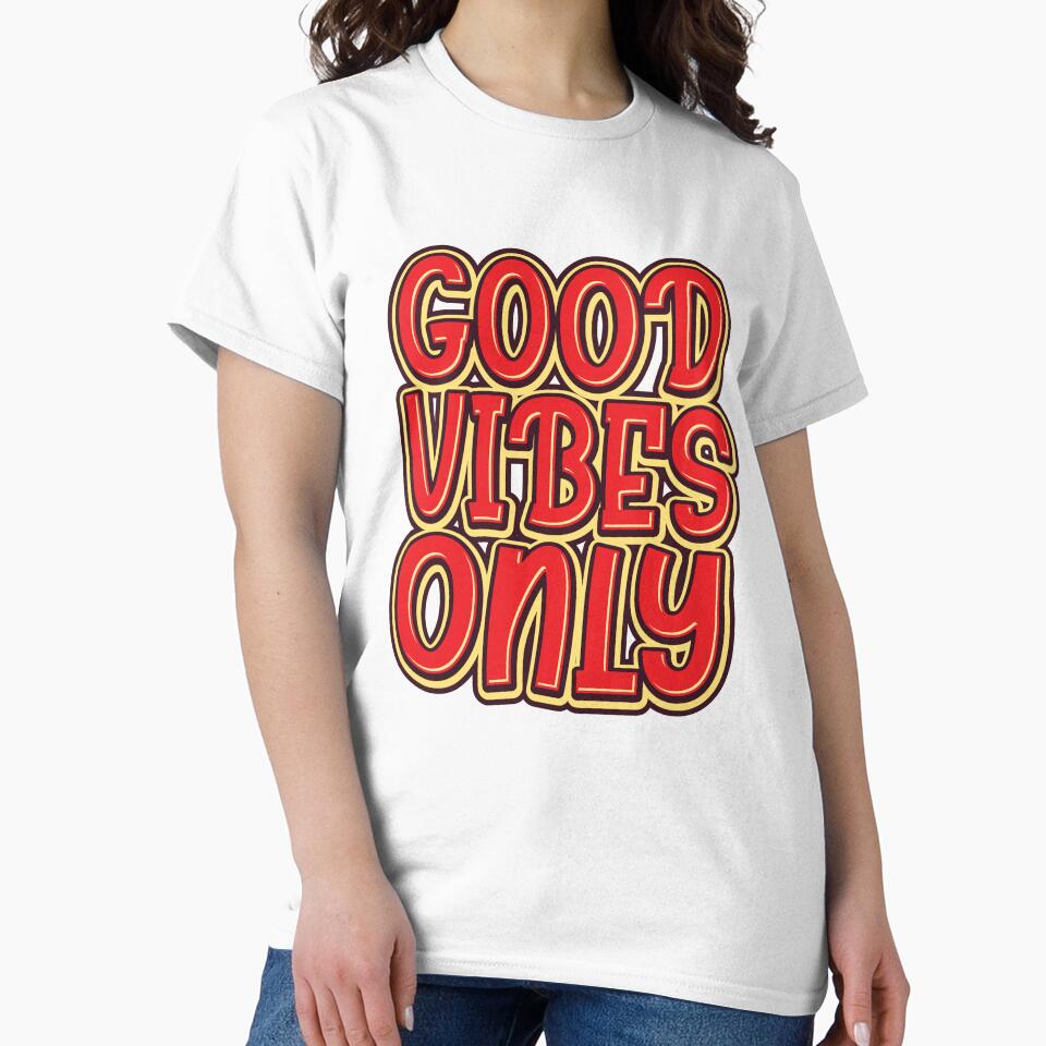Good Vibes Only by The Feel Good Merch