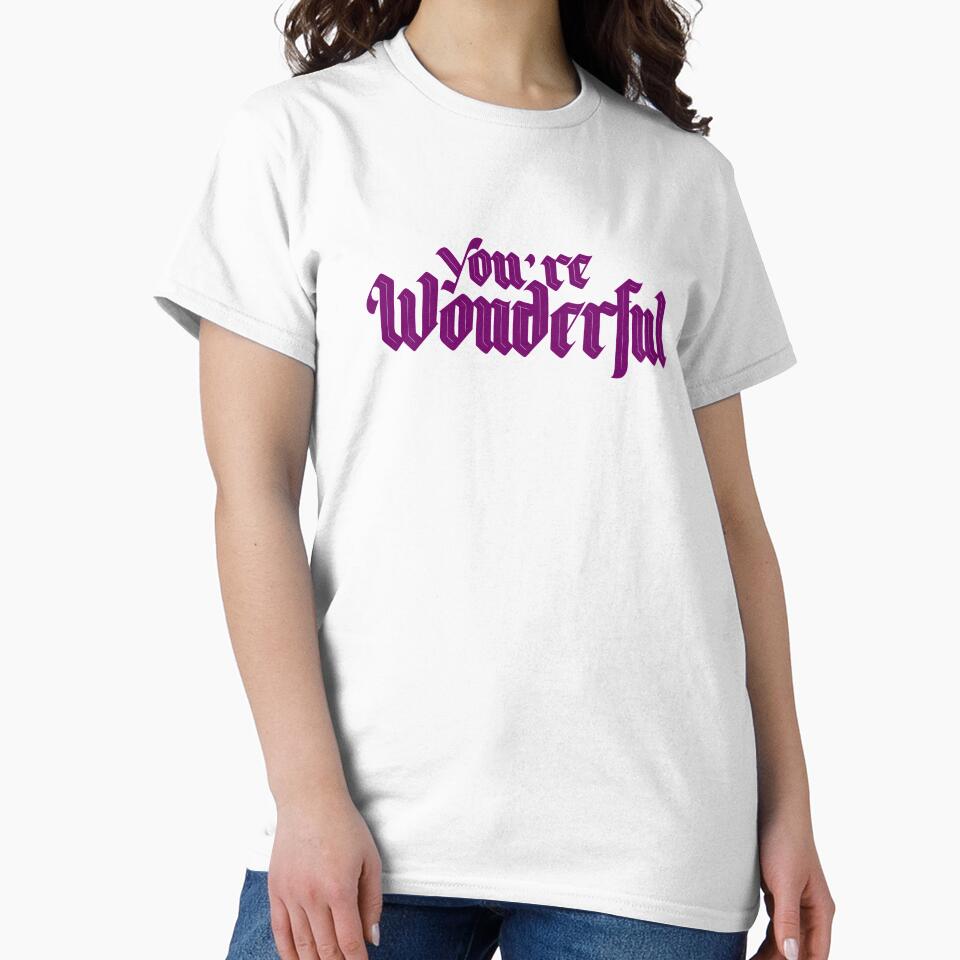You’re Wonderful Beautiful Affirmation by alchemytree