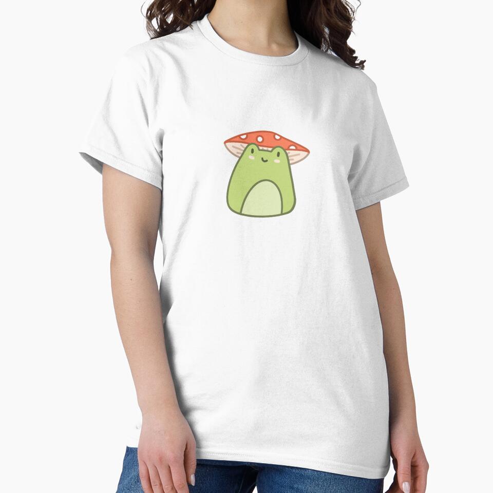 Mushroom Frog Blob Frog Cottagecore by bassoongirl123