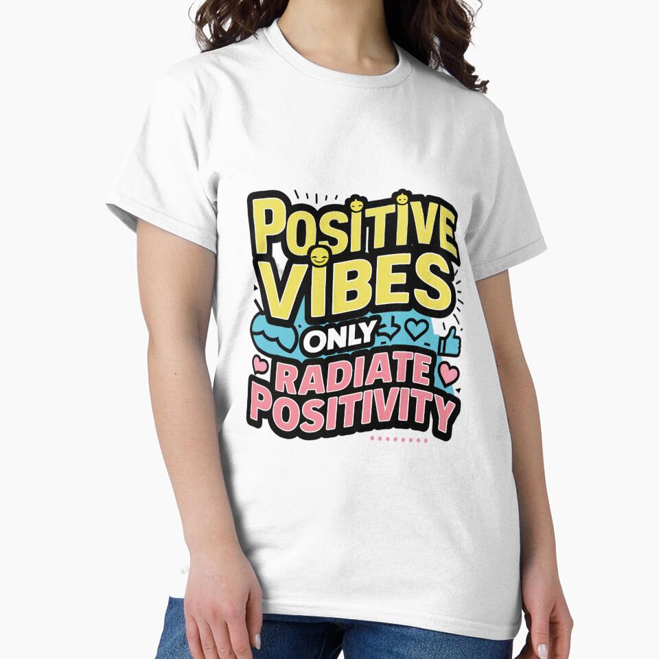 Positive Vibes Only: Radiate Positivity by allgrabs