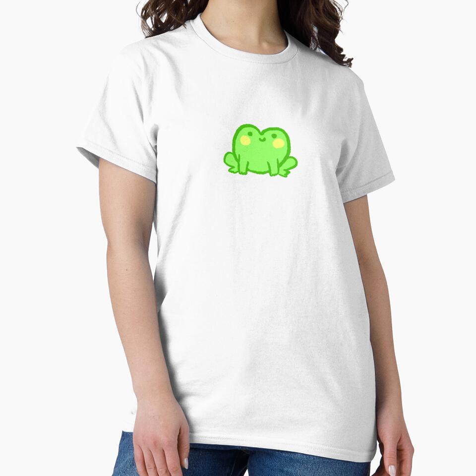 Super Cute Green Frog by EmiBeeBuzz