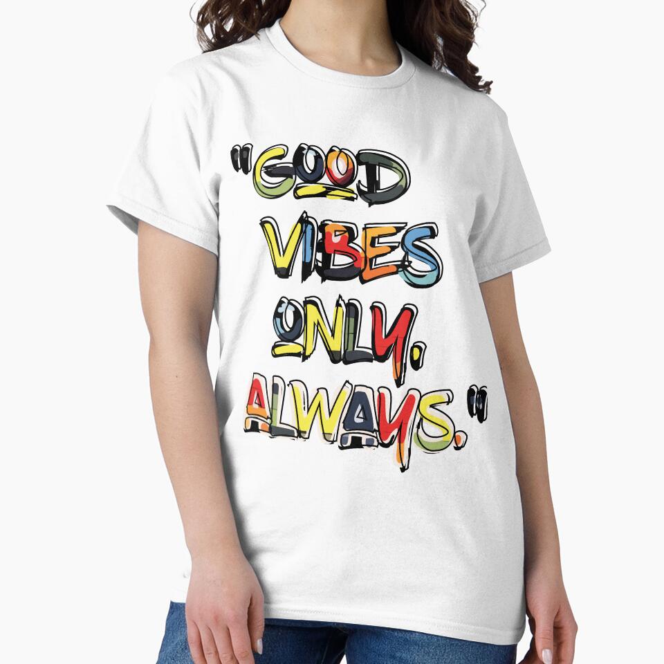 Good vibes only, always by roksanacrea