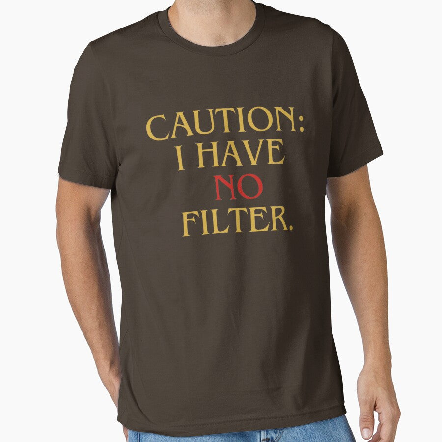 Bold Proclamation of Unfiltered Honesty in Gold Letters by ArtComixHaven