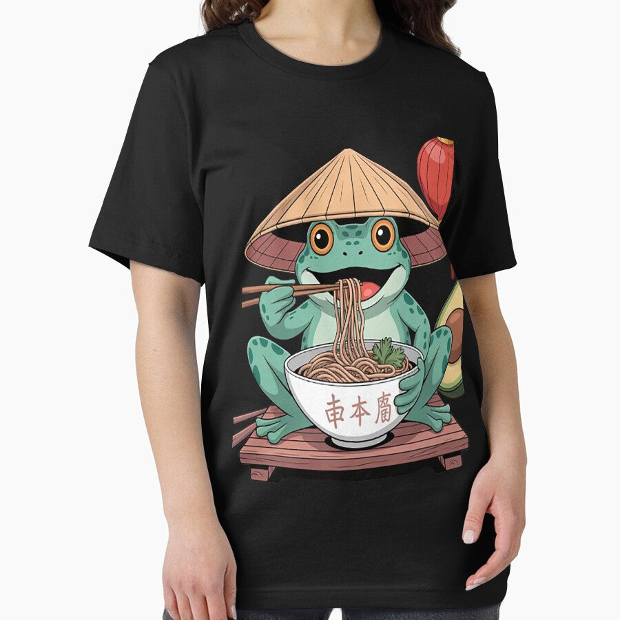 Kawaii Frog & Ramen Collection Frog Ramen Anime by CottonCandyPrin