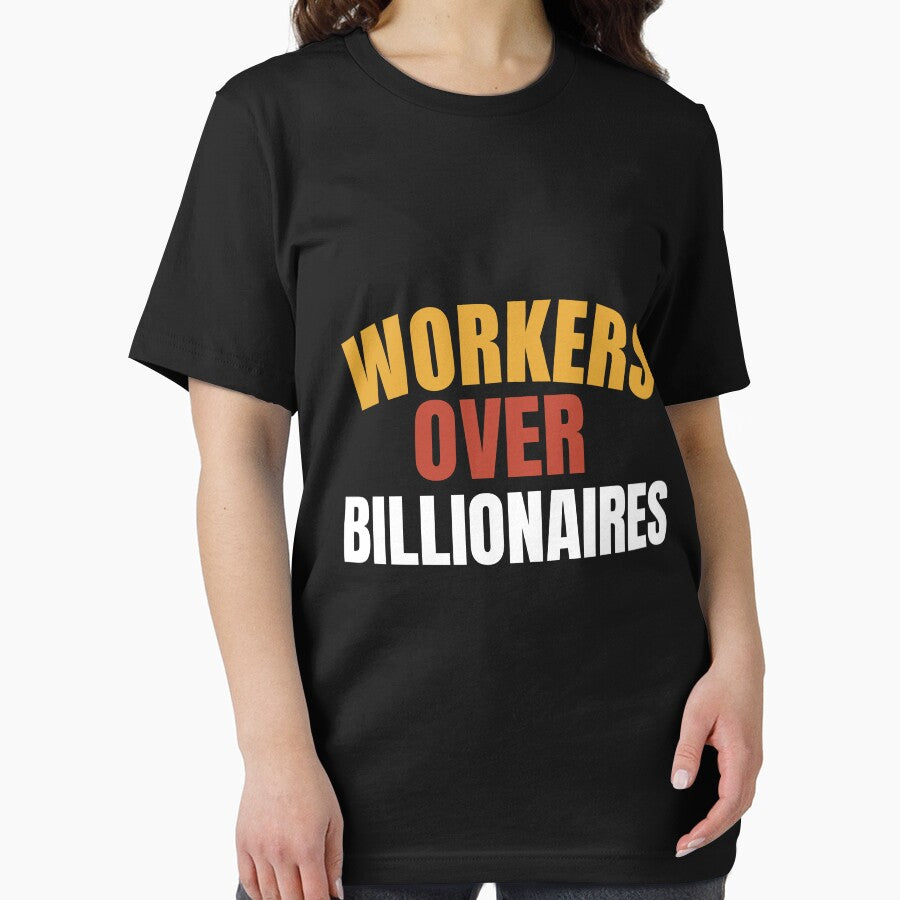 Workers Over Billionaires by Charaff