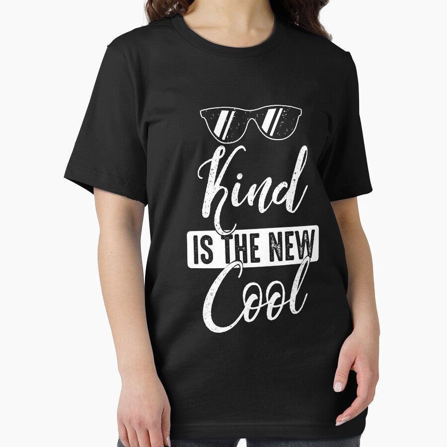 Kind is the new cool -Anti-bullying message-Kindness T Shirt by Cheesybee
