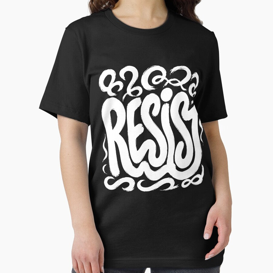 Resist wavy Typography by Wearit.shop