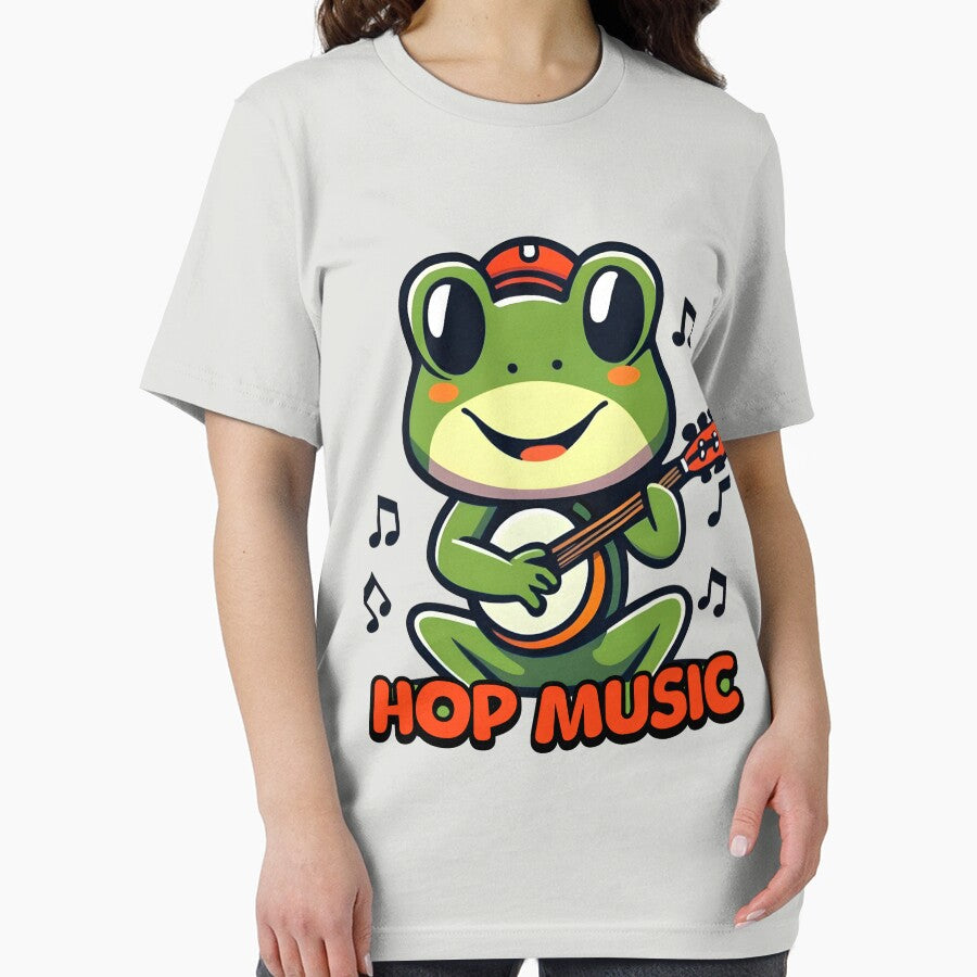 Hop Music! Cute Banjo Frog by PMCreative