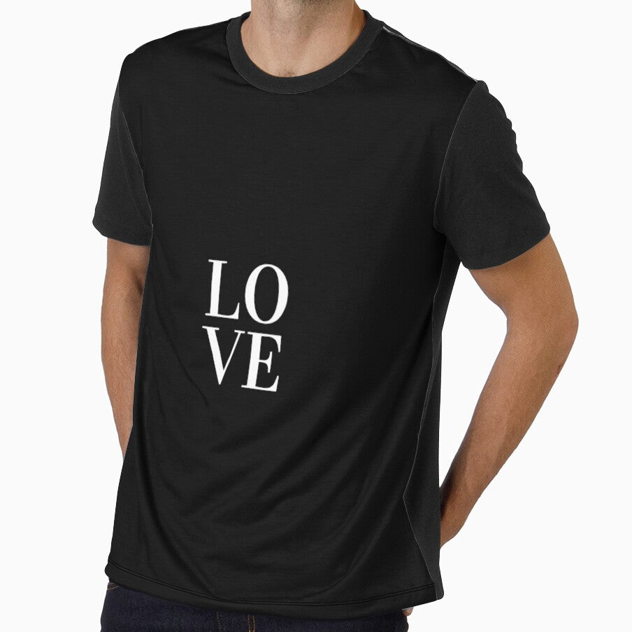 LOVE, Black and White by Magic Love Art Print