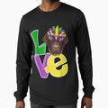 I Love Mardi Gras Costume Labrador Dog Puppy Lover by amyadt77