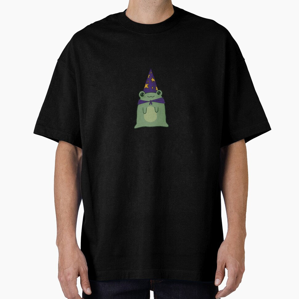 frog wizard with cape by Lauren G