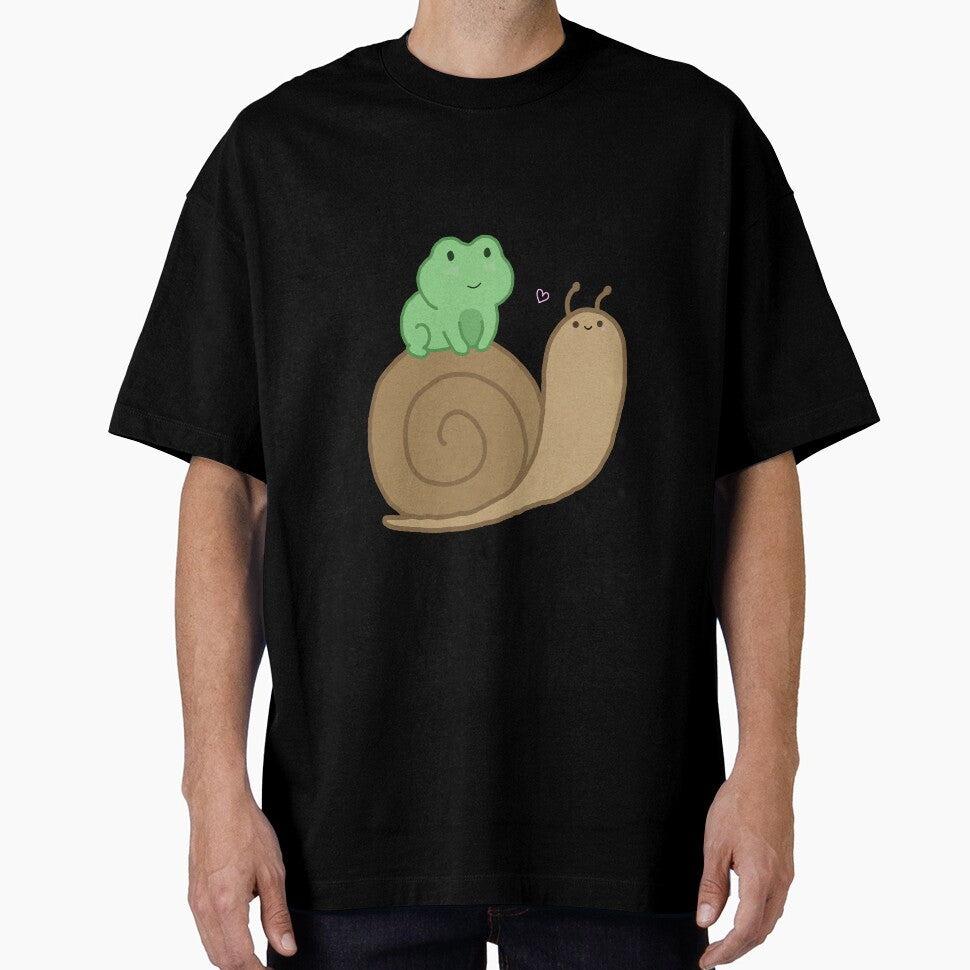 Frog and Snail Pals by MeghanVirginia