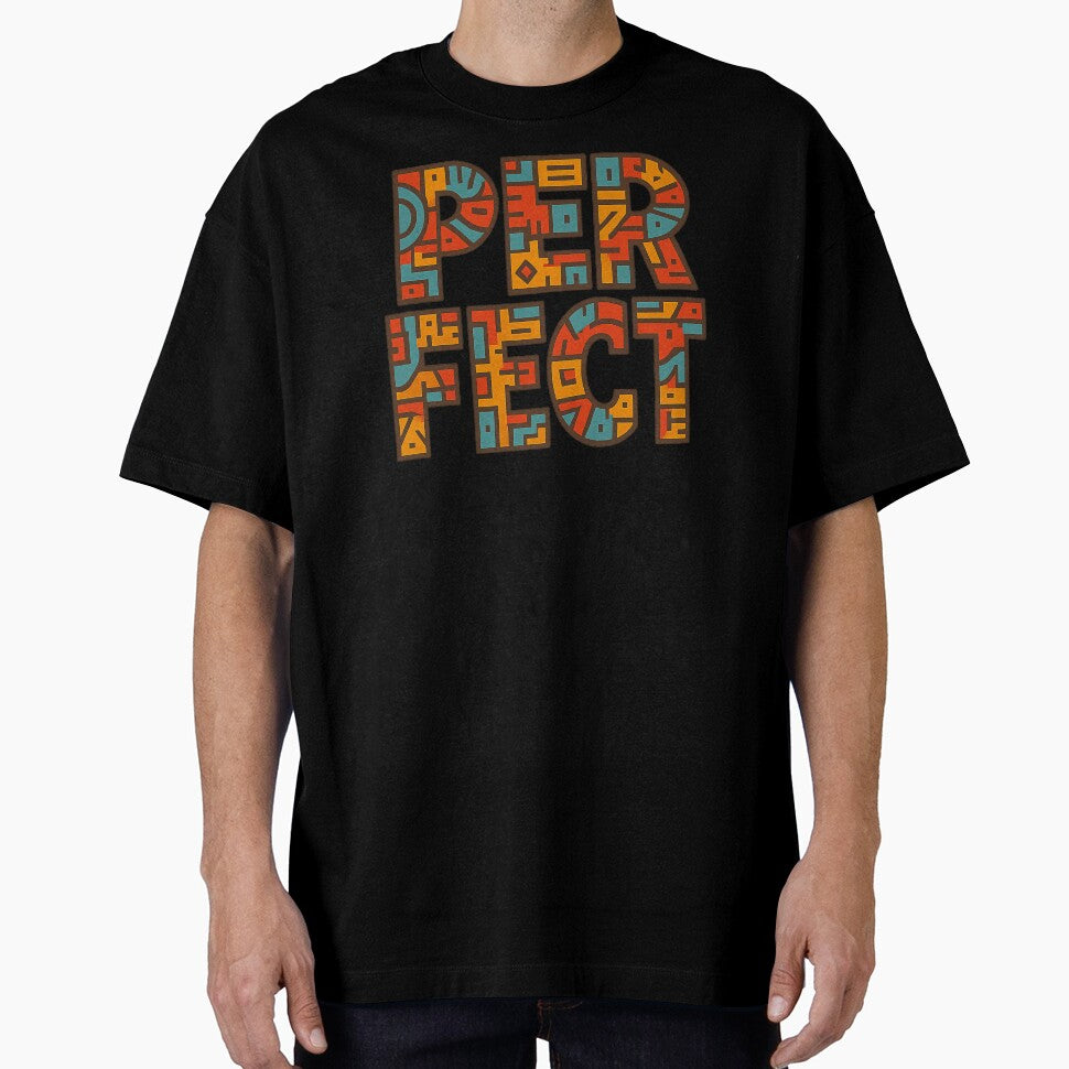 PERFECT – Bold Aztec Pattern Typography by Woop Woop