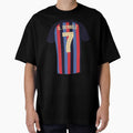 Ousmane dembele Barcelona football jersey by Justtrendytees