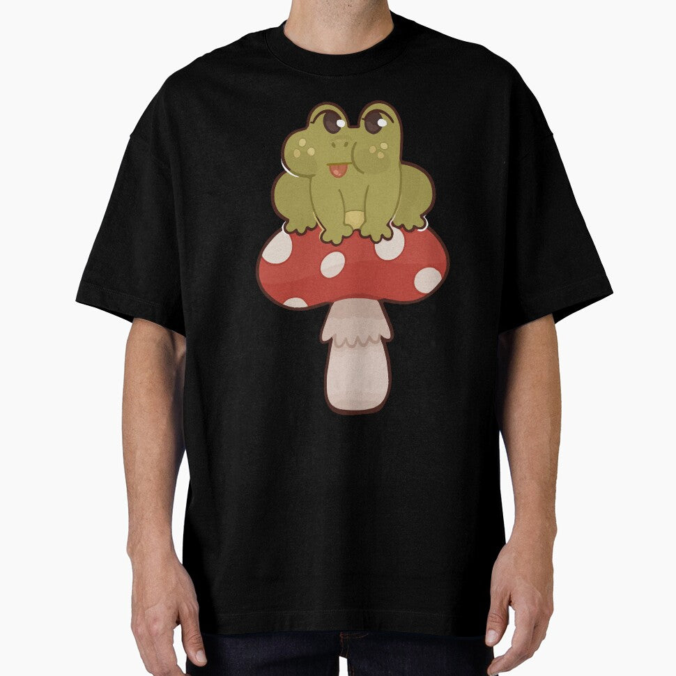 Mushroom Frog by Leaf-Whimzy