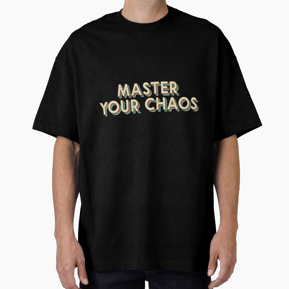 Master Your Chaos – Vintage Statement Logo by Pollock