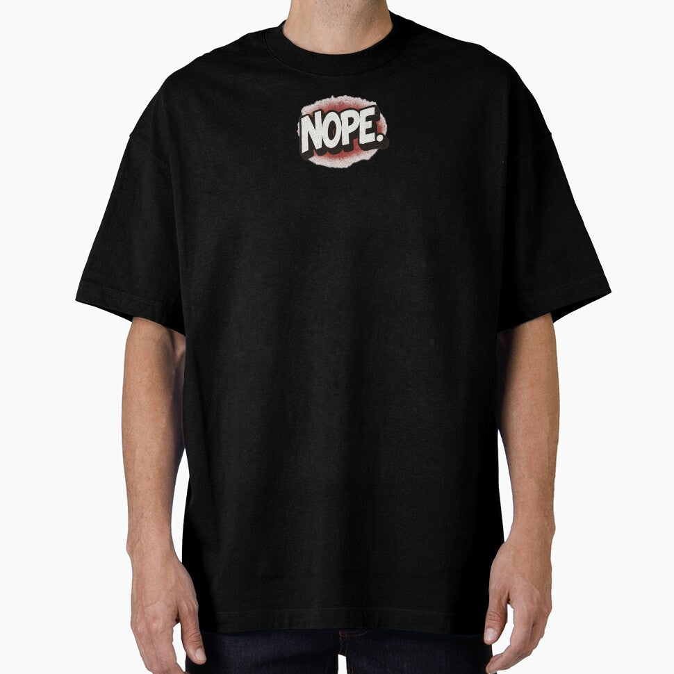 NOPE Graffiti Style Bold Statement Stickers by KeepItSimple089
