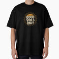 Good Vibes Only – Minimalist Sunburst Design by Silent Light Studio