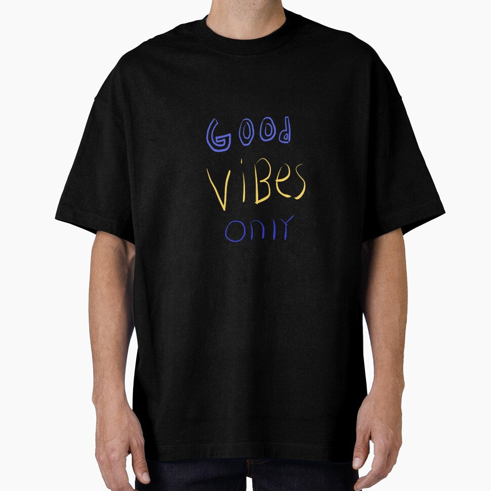 Good Vibes Only Handwritten Typography – Positive Aesthetic Lettering Design by Beautiful art store