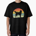 Cute Husky dog breed Retro Sunset design - black text by 29Bumblebee