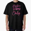 Positive Vibes Only – Aesthetic Good Energy Motivational Quote Design by Gilded Dreams
