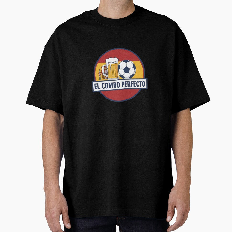 The Winning Combo: Beer and Football - Spanish Version by digital.stickerperso.com
