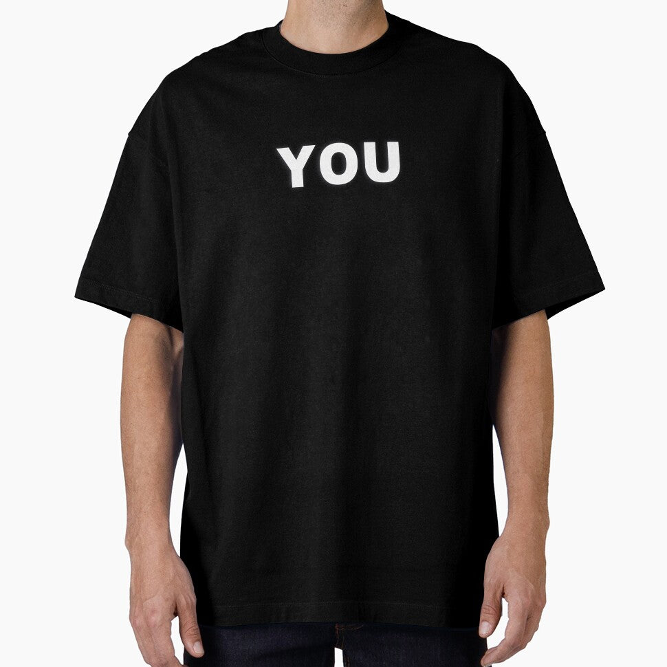 YOU — White Minimal Bold Type Statement by WORDPAUSE