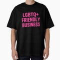 LGBTQ+ Friendly Business – Bold Pink Statement by Haus Of Sin