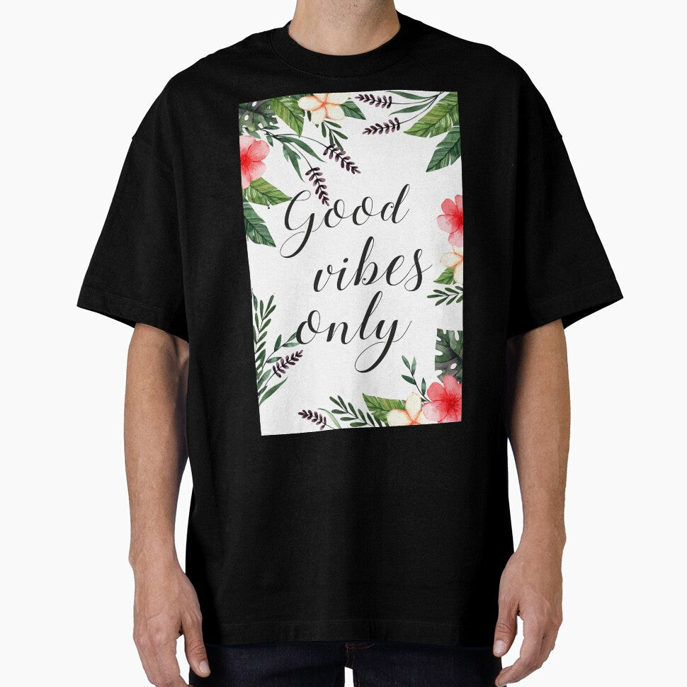 good vibes leaf pattern by artbundleindia
