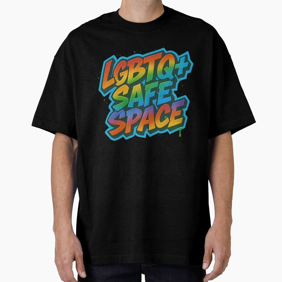 LGBTQ+ Safe Space – Bold Graffiti Design by Haus Of Sin