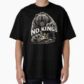 No Kings Roaring Bear Crown Statement Design by Meandmyshop